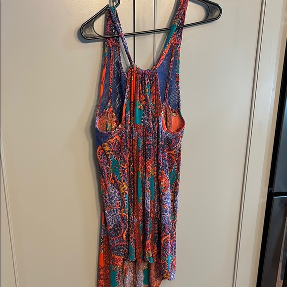 Free people Women's Count Me in Trapeze Tank Top, Blue Size S - Picture 5 of 5